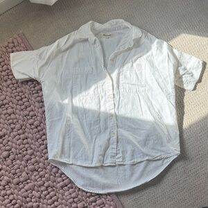 Madewell XS White Button Down women’s Shirt